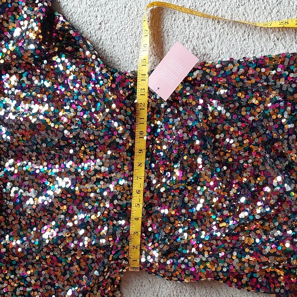 NWT Ivy City Co Confetti Midi Dress Sz 8 - Picture 13 of 16